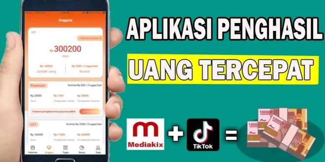 Instal Aplikasi Penghasil Uang Tercepat 2022