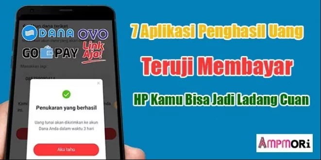 7 Aplikasi Penghasil Uang yang Teruji Membayar, HP Kamu Bisa Jadi Ladang Cuan