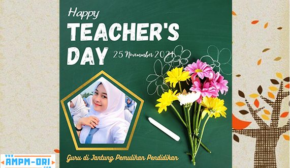 10 Link Download Twibbon Hari Guru Nasional 2021, Gratis dan Cocok untuk Medsos