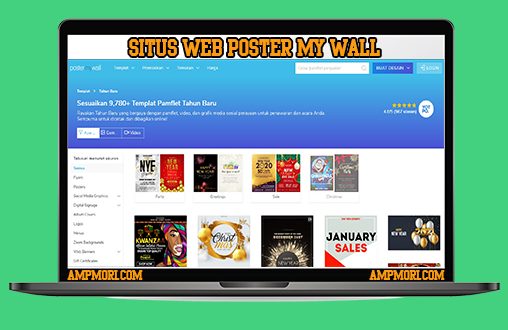 Membuat Ucapan Natal dan Tahun Baru dari Situs Web Poster My Wall