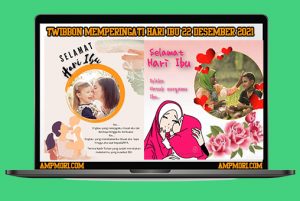 Twibbon Memperingati Hari Ibu 22 Desember 2021