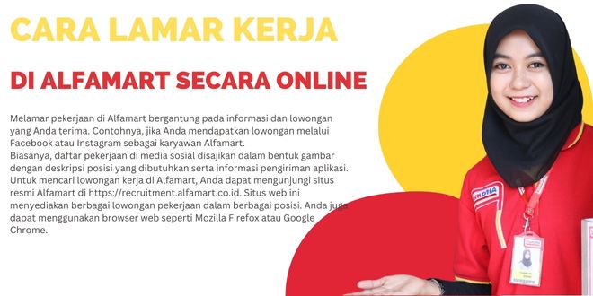 Cara Lamar Kerja di Alfamart Secara Online